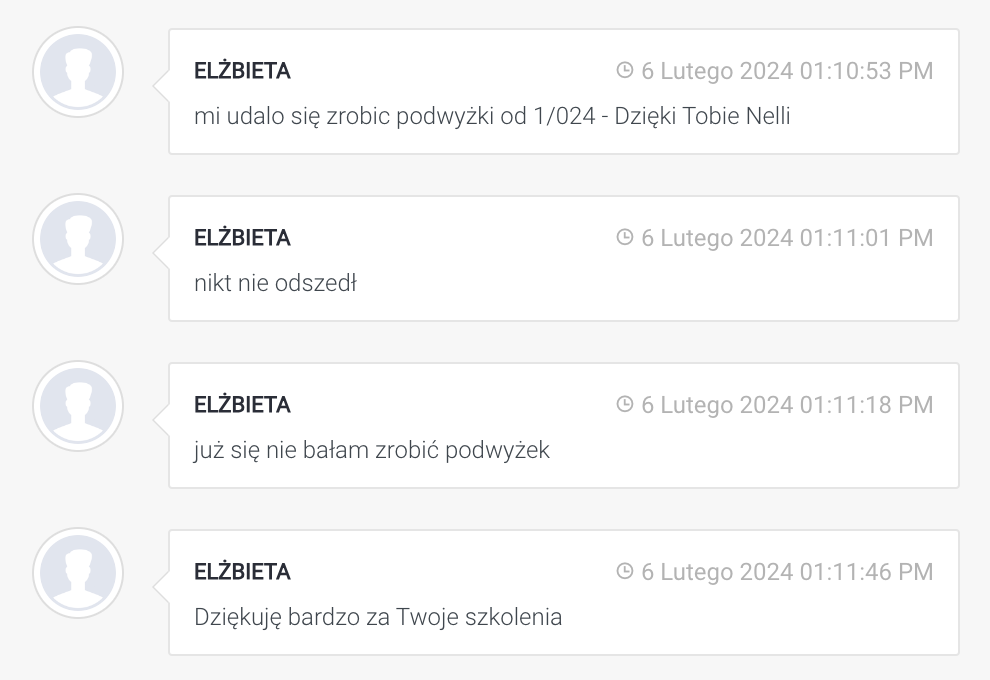 opinia z sesji-Zrzut ekranu 2024-02-6 o 17.28.38 wycena usług - opinia kursantki