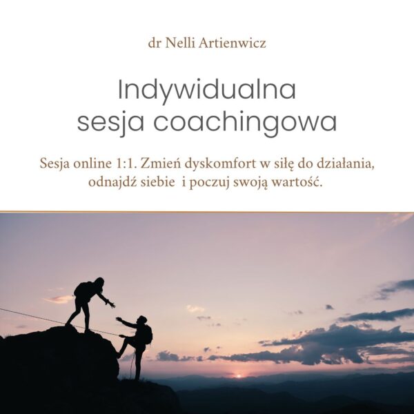 Indywidualna sesja coachingowa online - sesja pojedyncza - 60 minut