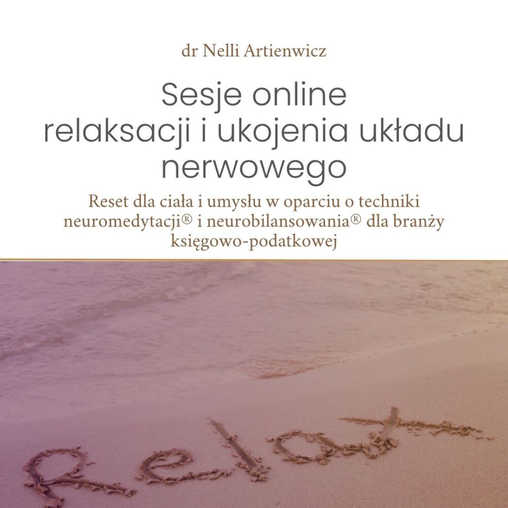 Sesja relaksacji i ukojenia układu nerwowego - 01.04.2026, godz.18:30