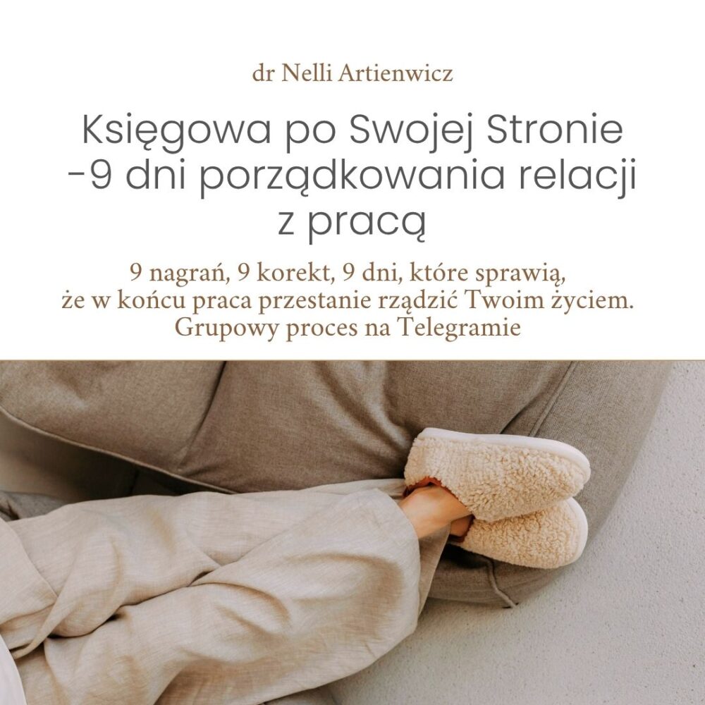 Księgowa po Swojej Stronie - 9 dni porządkowania relacji z pracą - grupowy proces na Telegramie
